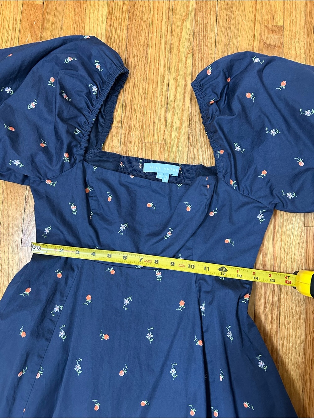 Hill House Matilda Dress Blue Floral - Picture 9 of 10